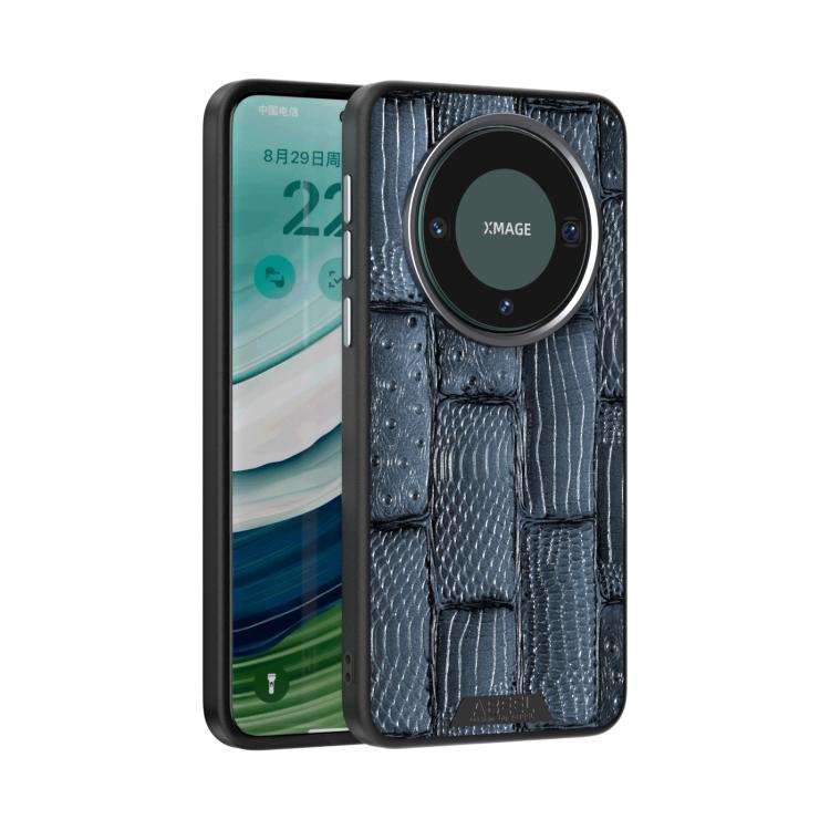 ABEEL Beast Pattern 6D Micro-Embossed MagSafe Genuine Leather Phone Case, For Huawei Mate 60 engabe3831 Mobile Accessories - APEXEL INDIA - Mobile Lens - Mobile Camera Lens - Cellphone Accessories - Phone Lens - Smartphone Lens