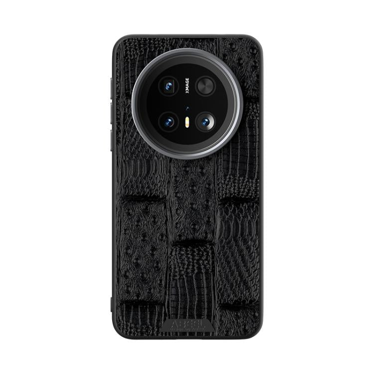 ABEEL Beast Pattern 6D Micro-Embossed MagSafe Genuine Leather Phone Case Mobile Accessories - APEXEL INDIA - Mobile Lens - Mobile Camera Lens - Cellphone Accessories - Phone Lens - Smartphone Lens