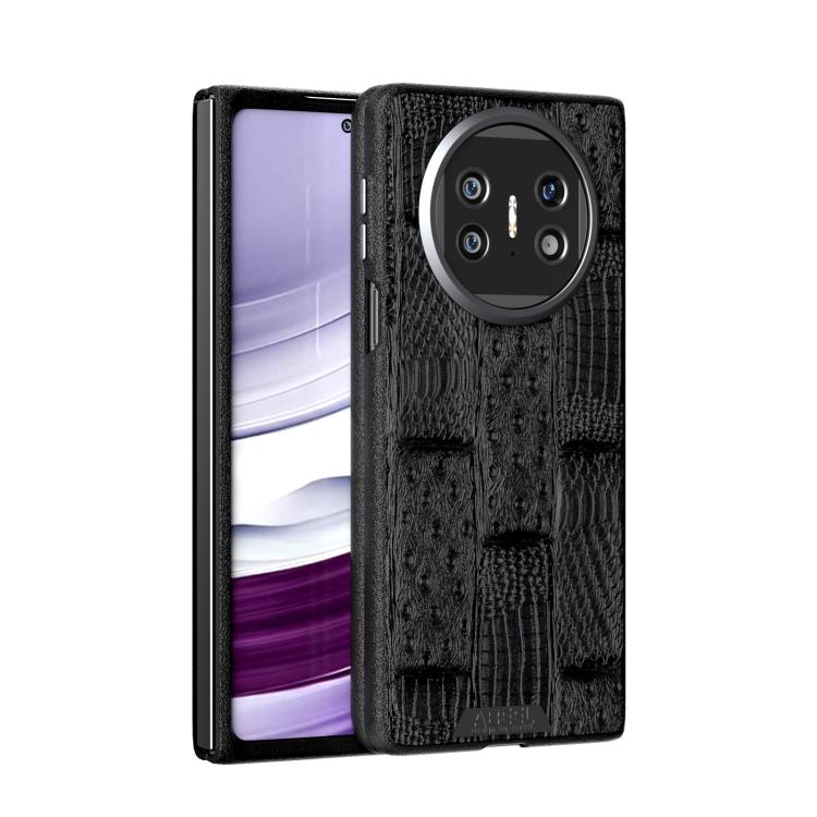 ABEEL Beast Pattern 6D Micro-Embossed MagSafe Genuine Leather Phone Case, For Huawei Mate X6, For Huawei nova Flip, For Huawei Pocket 2, For Huawei Mate X5 Mobile Accessories - APEXEL INDIA - Mobile Lens - Mobile Camera Lens - Cellphone Accessories - Phone Lens - Smartphone Lens