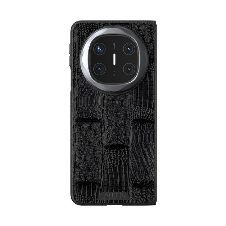 ABEEL Beast Pattern 6D Micro-Embossed MagSafe Genuine Leather Phone Case, For Huawei Mate X6, For Huawei nova Flip, For Huawei Pocket 2, For Huawei Mate X5 Mobile Accessories - APEXEL INDIA - Mobile Lens - Mobile Camera Lens - Cellphone Accessories - Phone Lens - Smartphone Lens