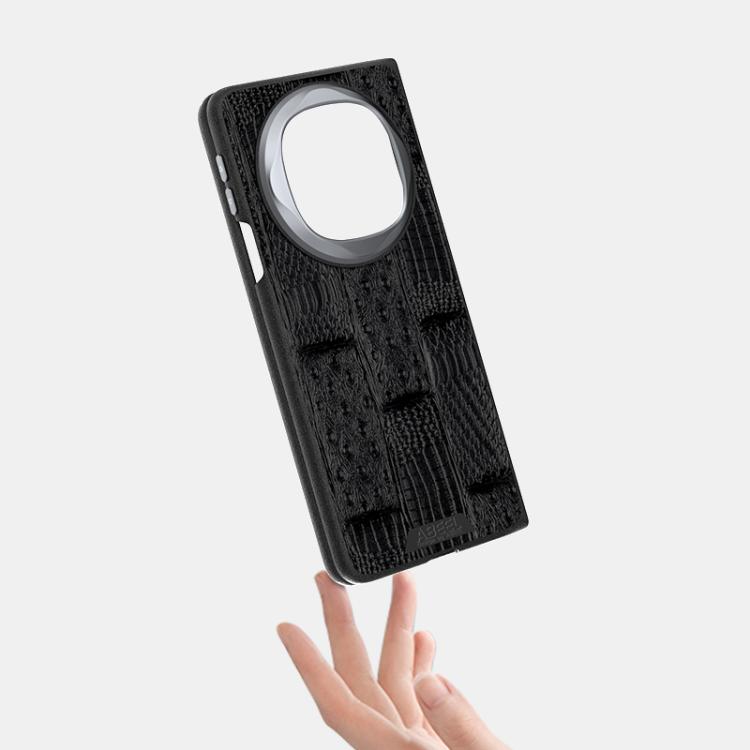 ABEEL Beast Pattern 6D Micro-Embossed MagSafe Genuine Leather Phone Case, For Huawei Mate X6, For Huawei nova Flip, For Huawei Pocket 2, For Huawei Mate X5 Mobile Accessories - APEXEL INDIA - Mobile Lens - Mobile Camera Lens - Cellphone Accessories - Phone Lens - Smartphone Lens