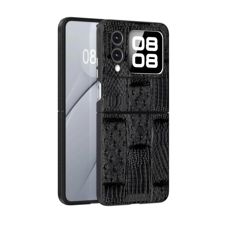 ABEEL Beast Pattern 6D Micro-Embossed MagSafe Genuine Leather Phone Case, For Huawei Mate X6, For Huawei nova Flip, For Huawei Pocket 2, For Huawei Mate X5 Mobile Accessories - APEXEL INDIA - Mobile Lens - Mobile Camera Lens - Cellphone Accessories - Phone Lens - Smartphone Lens