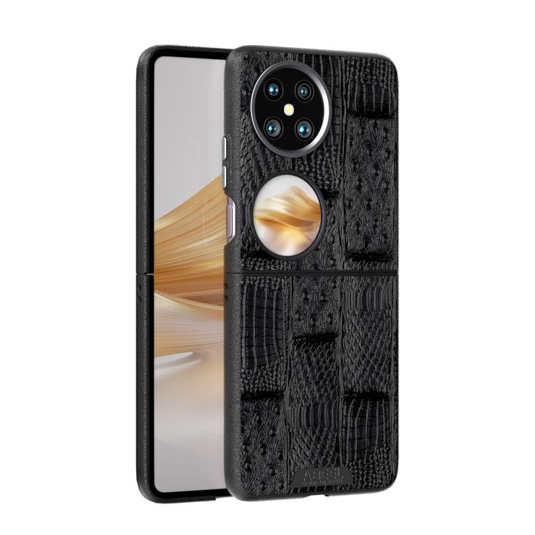 ABEEL Beast Pattern 6D Micro-Embossed MagSafe Genuine Leather Phone Case, For Huawei Mate X6, For Huawei nova Flip, For Huawei Pocket 2, For Huawei Mate X5 Mobile Accessories - APEXEL INDIA - Mobile Lens - Mobile Camera Lens - Cellphone Accessories - Phone Lens - Smartphone Lens