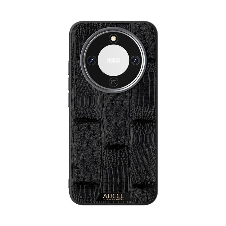ABEEL Beast Pattern 6D Micro-Embossed MagSafe Genuine Leather Phone Case Mobile Accessories - APEXEL INDIA - Mobile Lens - Mobile Camera Lens - Cellphone Accessories - Phone Lens - Smartphone Lens