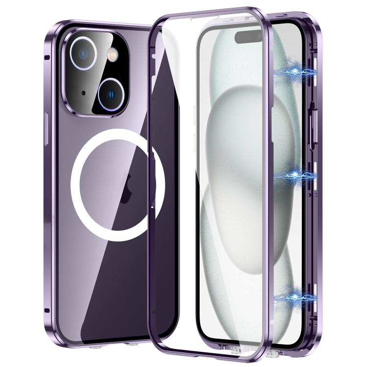360 Full Body Magnetic Frosted MagSafe Phone Case, For iPhone 15 Pro, For iPhone 15 Apple Accessories eng3605195 iPhone 15 Pro - APEXEL INDIA - Mobile Lens - Mobile Camera Lens - Cellphone Accessories - Phone Lens - Smartphone Lens