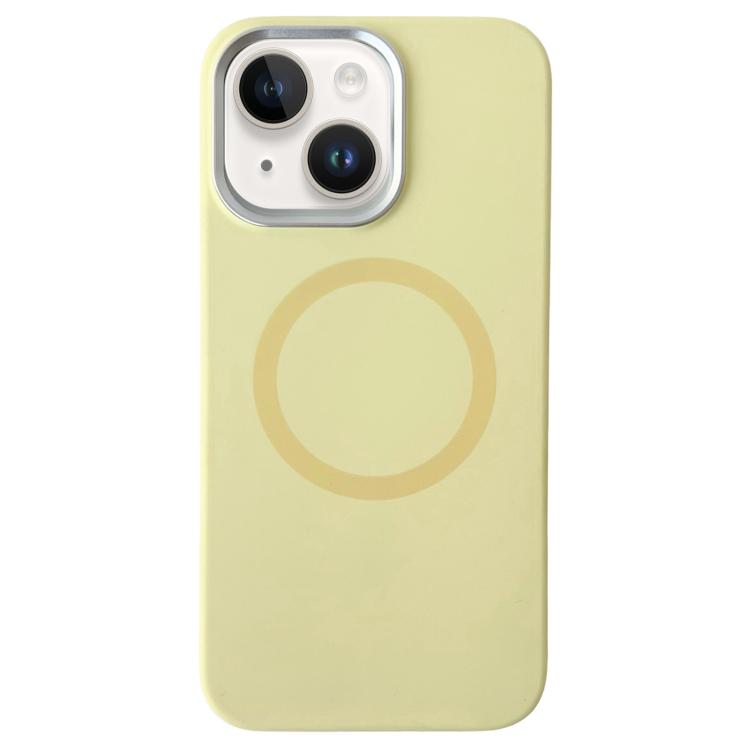 Metal Frame Liquid Silicone MagSafe Phone Case, For iPhone 15 Plus / 14 Plus, For iPhone 15 Apple Accessories engmet5228 iPhone 15 Plus - APEXEL INDIA - Mobile Lens - Mobile Camera Lens - Cellphone Accessories - Phone Lens - Smartphone Lens