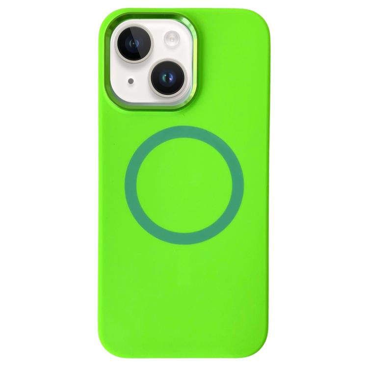 Metal Frame Liquid Silicone MagSafe Phone Case, For iPhone 15 Plus / 14 Plus, For iPhone 15 Apple Accessories engmet5228 iPhone 15 Plus - APEXEL INDIA - Mobile Lens - Mobile Camera Lens - Cellphone Accessories - Phone Lens - Smartphone Lens