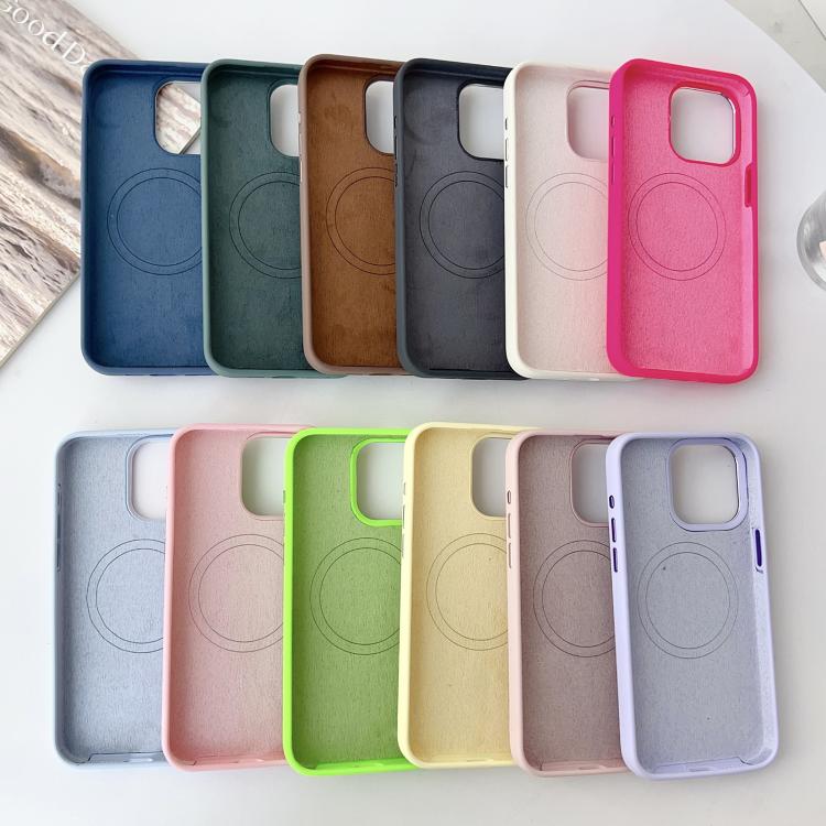 Metal Frame Liquid Silicone MagSafe Phone Case, For iPhone 15 Plus / 14 Plus, For iPhone 15 Apple Accessories engmet5228 iPhone 15 Plus - APEXEL INDIA - Mobile Lens - Mobile Camera Lens - Cellphone Accessories - Phone Lens - Smartphone Lens