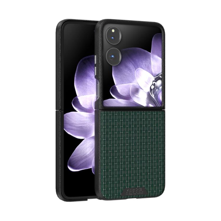 ABEEL Ruyi Pattern 6D Micro Relief MagSafe Leather Phone Case, For Xiaomi Mix Flip, For Xiaomi Mix Fold 4 Xiaomi Accessories - APEXEL INDIA - Mobile Lens - Mobile Camera Lens - Cellphone Accessories - Phone Lens - Smartphone Lens