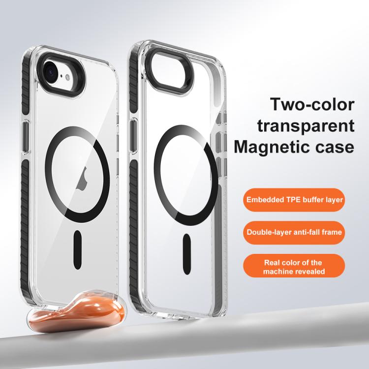 Airbag TPU + TPE+ PC Clear MagSafe Phone Case, For iPhone 16e Apple Accessories engair5204 iPhone 16e - APEXEL INDIA - Mobile Lens - Mobile Camera Lens - Cellphone Accessories - Phone Lens - Smartphone Lens