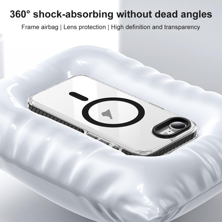 Airbag TPU + TPE+ PC Clear MagSafe Phone Case, For iPhone 16e Apple Accessories engair5204 iPhone 16e - APEXEL INDIA - Mobile Lens - Mobile Camera Lens - Cellphone Accessories - Phone Lens - Smartphone Lens