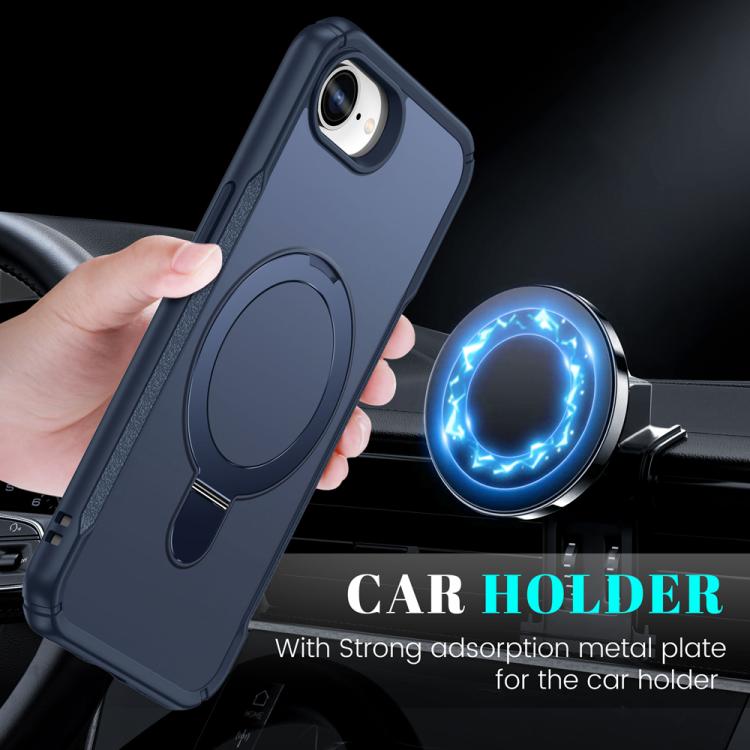 Skin Feel Magnetic Holder MagSafe Phone Case, For iPhone 16e, For iPhone 16 Pro Max, For iPhone 16 Pro, For iPhone 16 Plus Apple Accessories engski5212 iPhone 16e - APEXEL INDIA - Mobile Lens - Mobile Camera Lens - Cellphone Accessories - Phone Lens - Smartphone Lens