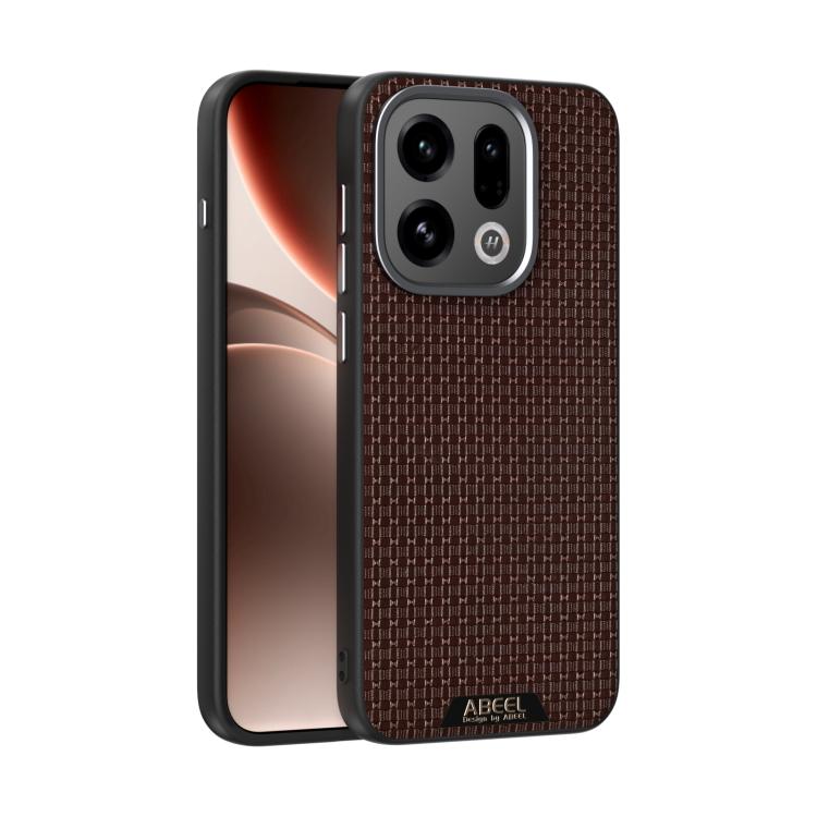 ABEEL Ruyi Pattern 6D Micro Relief MagSafe Leather Phone Case OnePlus & OPPO Accessories - APEXEL INDIA - Mobile Lens - Mobile Camera Lens - Cellphone Accessories - Phone Lens - Smartphone Lens