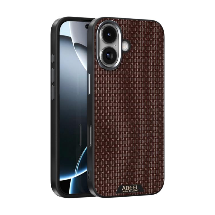 ABEEL Ruyi Pattern 6D Micro Relief MagSafe Leather Phone Case Apple Accessories - APEXEL INDIA - Mobile Lens - Mobile Camera Lens - Cellphone Accessories - Phone Lens - Smartphone Lens