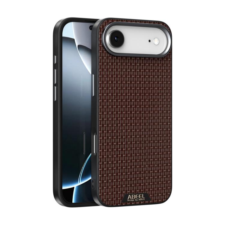 ABEEL Ruyi Pattern 6D Micro Relief MagSafe Leather Phone Case Apple Accessories - APEXEL INDIA - Mobile Lens - Mobile Camera Lens - Cellphone Accessories - Phone Lens - Smartphone Lens