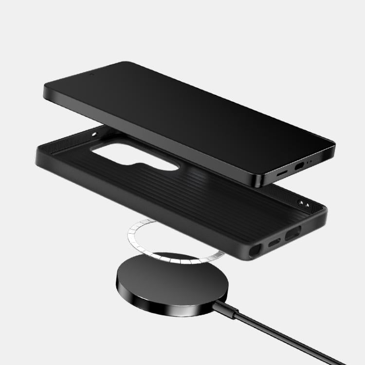 ABEEL Ruyi Pattern 6D Micro Relief MagSafe Leather Phone Case, For Samsung Galaxy S24 5G engabe3822 Samsung Accessories - APEXEL INDIA - Mobile Lens - Mobile Camera Lens - Cellphone Accessories - Phone Lens - Smartphone Lens