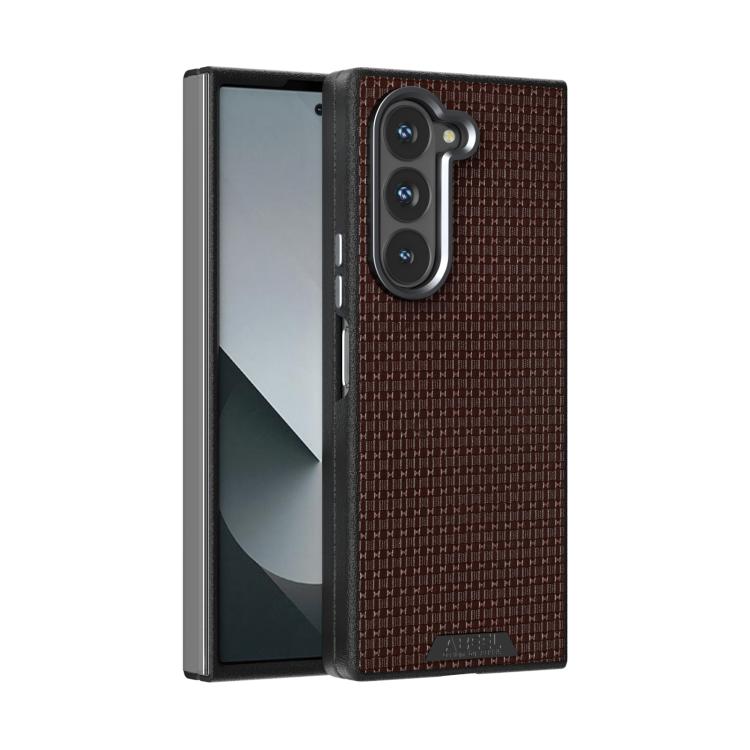 ABEEL Ruyi Pattern 6D Micro Relief MagSafe Leather Phone Case Samsung Accessories - APEXEL INDIA - Mobile Lens - Mobile Camera Lens - Cellphone Accessories - Phone Lens - Smartphone Lens