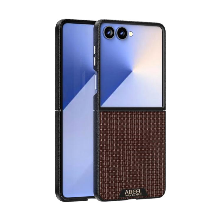 ABEEL Ruyi Pattern 6D Micro Relief MagSafe Leather Phone Case Samsung Accessories - APEXEL INDIA - Mobile Lens - Mobile Camera Lens - Cellphone Accessories - Phone Lens - Smartphone Lens