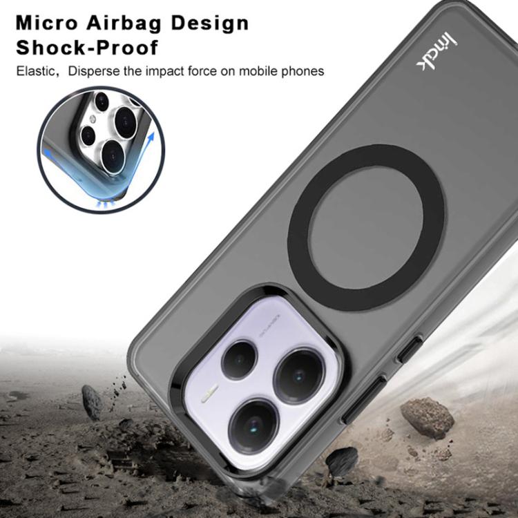 IMAK Chocolate Series TPU + PET MagSafe Phone Case, For Redmi Note 14 5G, For Redmi Note 14 Pro+ 5G, For Redmi Note 14 Pro 5G engima3692 Xiaomi Accessories - imak - Mobile Lens - Mobile Camera Lens - Cellphone Accessories - Phone Lens - Smartphone Lens