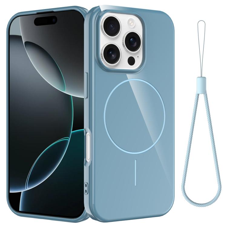 Glossy TPU Shockproof MagSafe Phone Case with Lanyard, For iPhone 16e, For iPhone 16 Pro Max, For iPhone 16 Pro, For iPhone 16 Plus Apple Accessories engglo5249 iPhone 16e - APEXEL INDIA - Mobile Lens - Mobile Camera Lens - Cellphone Accessories - Phone Lens - Smartphone Lens
