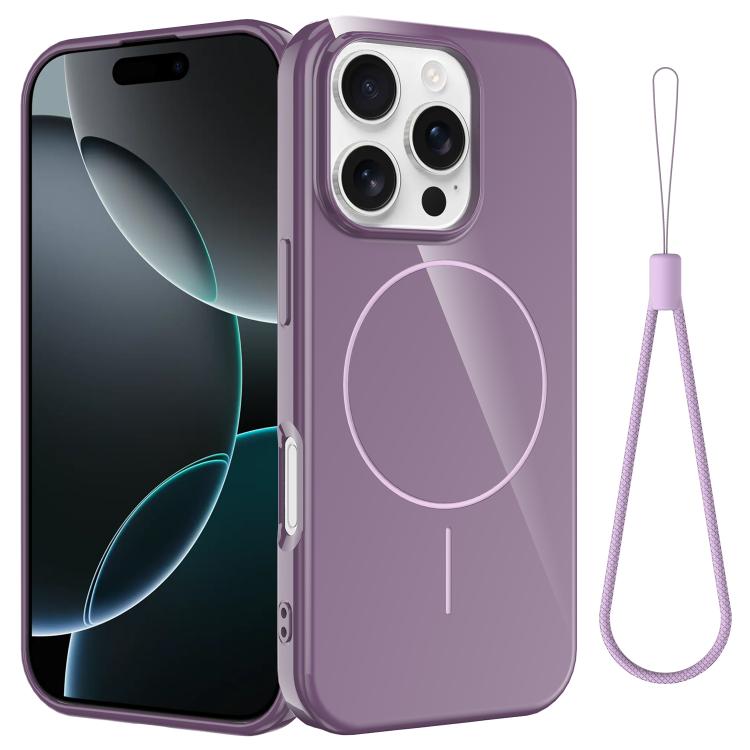 Glossy TPU Shockproof MagSafe Phone Case with Lanyard, For iPhone 16e, For iPhone 16 Pro Max, For iPhone 16 Pro, For iPhone 16 Plus Apple Accessories engglo5249 iPhone 16e - APEXEL INDIA - Mobile Lens - Mobile Camera Lens - Cellphone Accessories - Phone Lens - Smartphone Lens