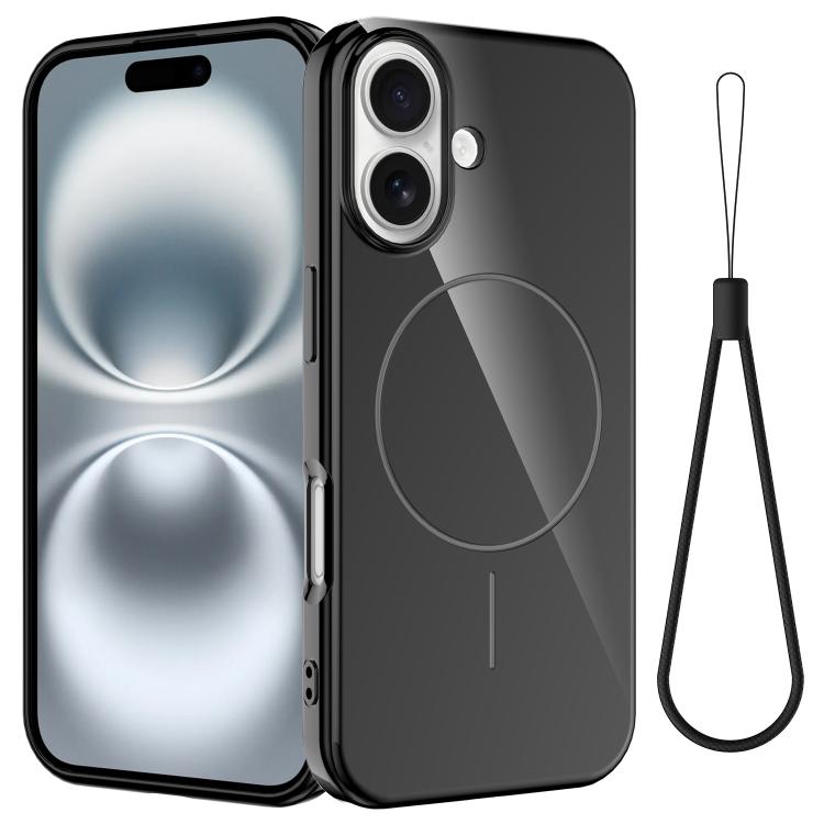 Glossy TPU Shockproof MagSafe Phone Case with Lanyard, For iPhone 16e, For iPhone 16 Pro Max, For iPhone 16 Pro, For iPhone 16 Plus Apple Accessories engglo5249 iPhone 16e - APEXEL INDIA - Mobile Lens - Mobile Camera Lens - Cellphone Accessories - Phone Lens - Smartphone Lens