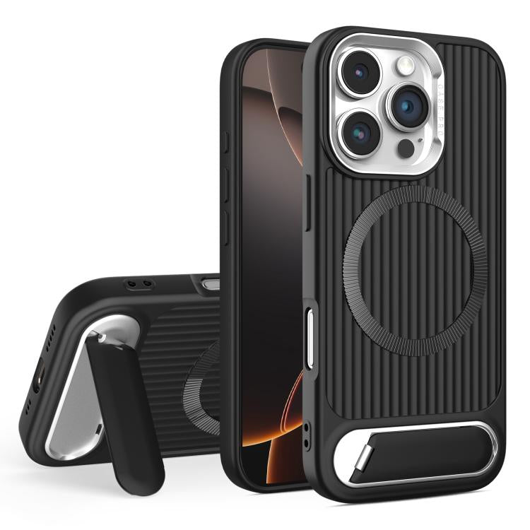 Vertical Lines Invisible Flat Holder MagSafe Phone Case, For iPhone 16 Pro Max, For iPhone 16 Pro, For iPhone 16 Plus, For iPhone 16 Apple Accessories engver5226 iPhone 16 Pro Max - APEXEL INDIA - Mobile Lens - Mobile Camera Lens - Cellphone Accessories - Phone Lens - Smartphone Lens