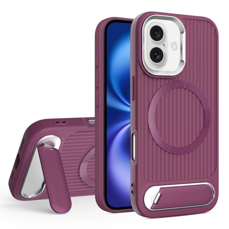 Vertical Lines Invisible Flat Holder MagSafe Phone Case, For iPhone 16 Pro Max, For iPhone 16 Pro, For iPhone 16 Plus, For iPhone 16 Apple Accessories engver5226 iPhone 16 Pro Max - APEXEL INDIA - Mobile Lens - Mobile Camera Lens - Cellphone Accessories - Phone Lens - Smartphone Lens