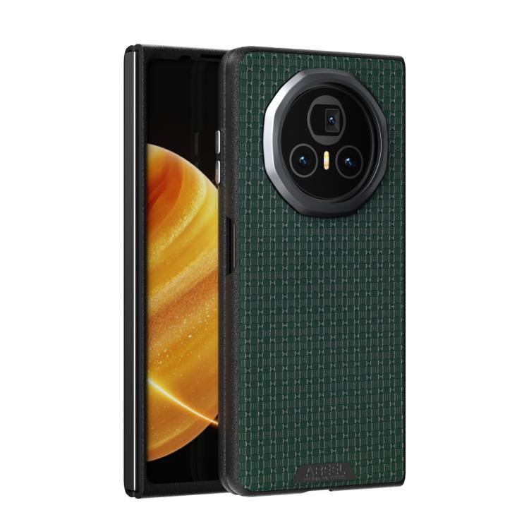 ABEEL Ruyi Pattern 6D Micro Relief MagSafe Leather Phone Case, For Honor Magic V3, For Honor Magic Vs3 Mobile Accessories - APEXEL INDIA - Mobile Lens - Mobile Camera Lens - Cellphone Accessories - Phone Lens - Smartphone Lens