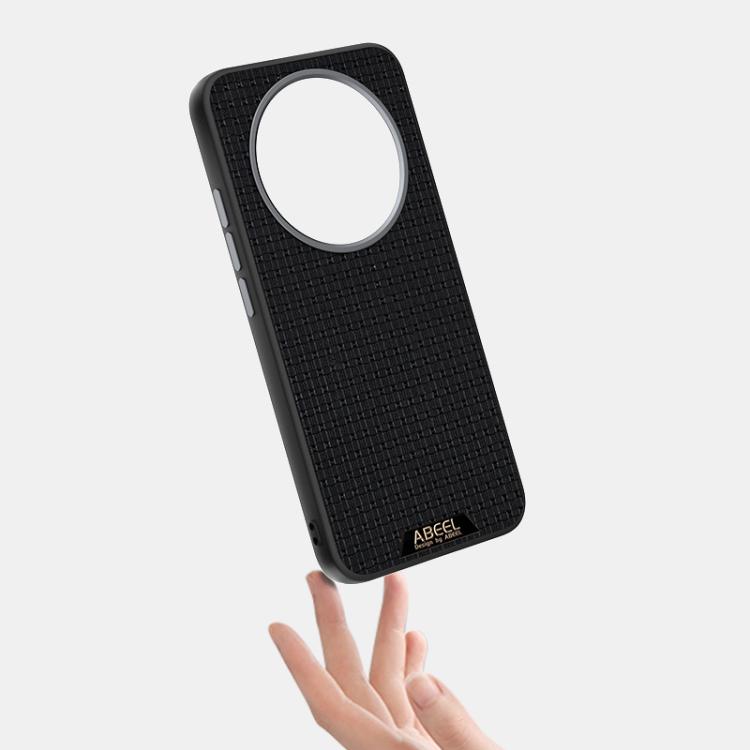 ABEEL Ruyi Pattern 6D Micro Relief MagSafe Leather Phone Case Mobile Accessories - APEXEL INDIA - Mobile Lens - Mobile Camera Lens - Cellphone Accessories - Phone Lens - Smartphone Lens