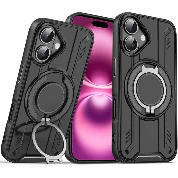 Rotating Ring Holder Magnetic MagSafe Phone Case, For iPhone 16e, For iPhone 16 Pro Max, For iPhone 16 Pro, For iPhone 16 Plus Apple Accessories engrot5274 iPhone 16e - APEXEL INDIA - Mobile Lens - Mobile Camera Lens - Cellphone Accessories - Phone Lens - Smartphone Lens