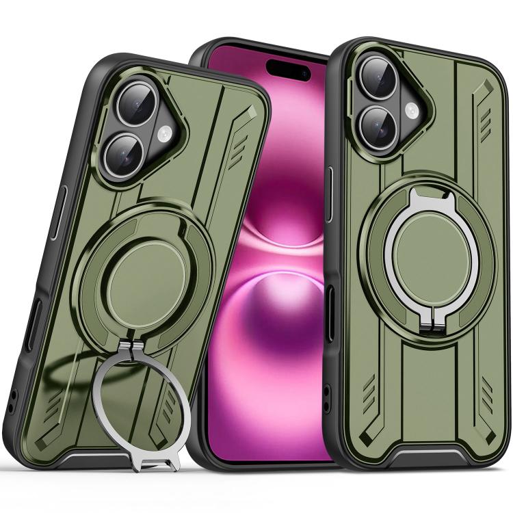 Rotating Ring Holder Magnetic MagSafe Phone Case, For iPhone 16e, For iPhone 16 Pro Max, For iPhone 16 Pro, For iPhone 16 Plus Apple Accessories engrot5274 iPhone 16e - APEXEL INDIA - Mobile Lens - Mobile Camera Lens - Cellphone Accessories - Phone Lens - Smartphone Lens