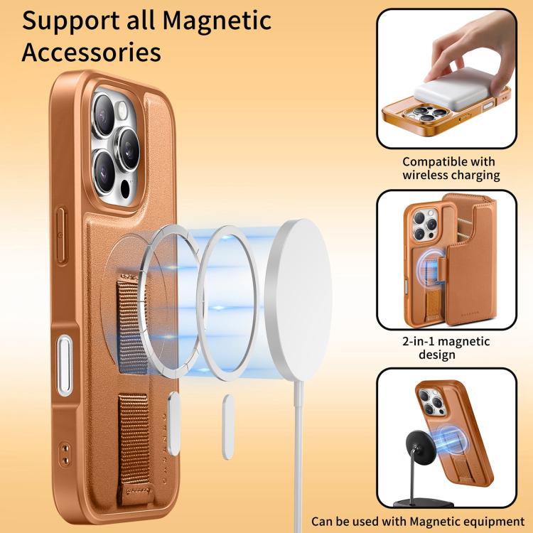 CaseNeo Finger Grip Strap MagSafe Leather Phone Case, For iPhone 16, For iPhone 15 Pro Max, For iPhone 15 Pro, For iPhone 15 Plus / 14 Plus Apple Accessories engcas5242 iPhone 16 - CaseNeo - Mobile Lens - Mobile Camera Lens - Cellphone Accessories - Phone Lens - Smartphone Lens