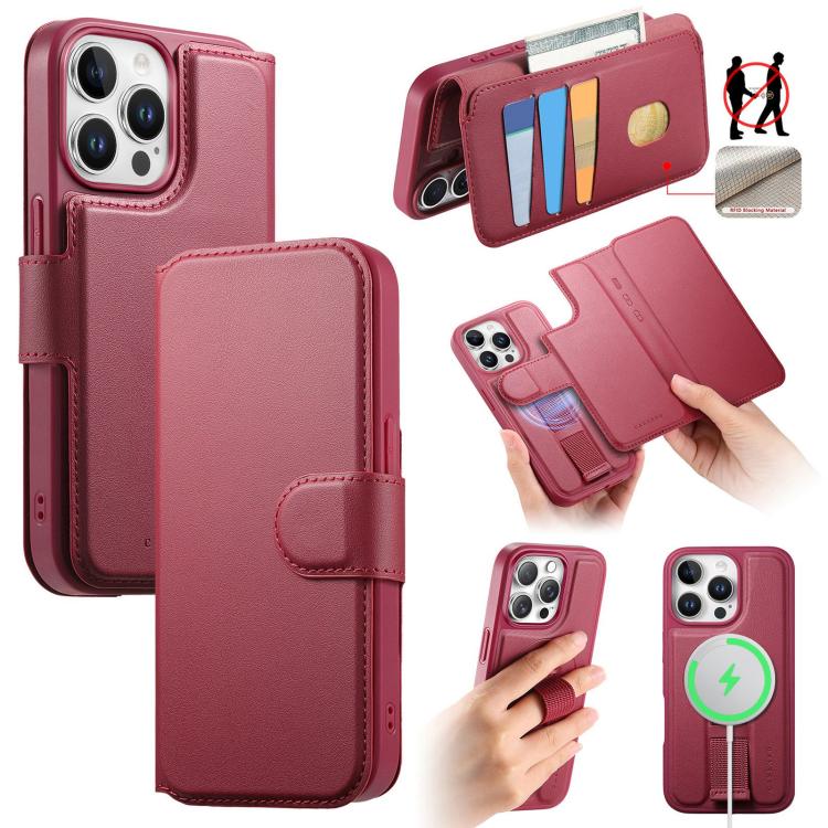 CaseNeo Finger Grip Strap MagSafe Leather Phone Case, For iPhone 15, For iPhone 14 / 13, For iPhone 14 Pro, For iPhone 14 Pro Max Apple Accessories engcas5243 iPhone 15 - CaseNeo - Mobile Lens - Mobile Camera Lens - Cellphone Accessories - Phone Lens - Smartphone Lens