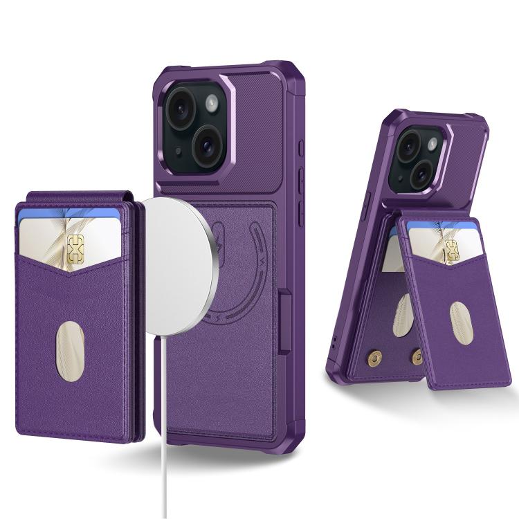 2-in-1 Magnetic Wallet MagSafe Leather Back Phone Case, For iPhone 15 Pro Max, For iPhone 15 Pro, For iPhone 15 Plus, For iPhone 15 Apple Accessories eng2-i5266 iPhone 15 Pro Max - APEXEL INDIA - Mobile Lens - Mobile Camera Lens - Cellphone Accessories - Phone Lens - Smartphone Lens