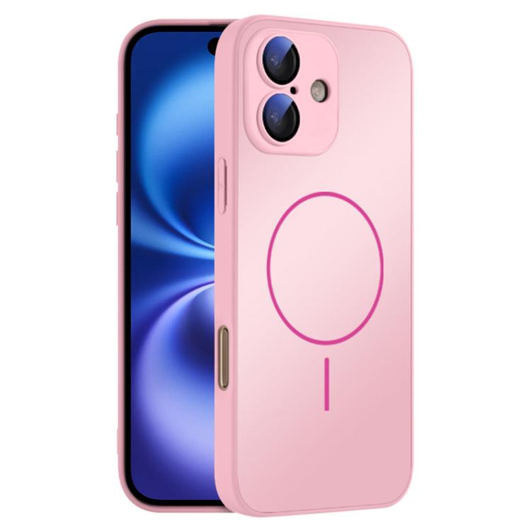 Thin Circle MagSafe Skin-feel AG Glass Phone Case, For iPhone 16, For iPhone 15 Pro Max, For iPhone 15 Pro Apple Accessories engthi5257 iPhone 16 - APEXEL INDIA - Mobile Lens - Mobile Camera Lens - Cellphone Accessories - Phone Lens - Smartphone Lens