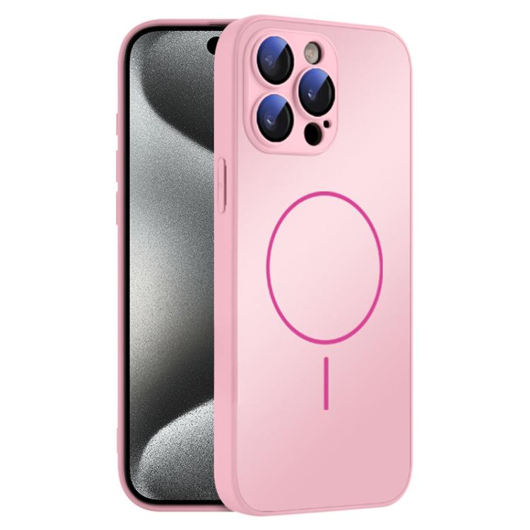 Thin Circle MagSafe Skin-feel AG Glass Phone Case, For iPhone 16, For iPhone 15 Pro Max, For iPhone 15 Pro Apple Accessories engthi5257 iPhone 16 - APEXEL INDIA - Mobile Lens - Mobile Camera Lens - Cellphone Accessories - Phone Lens - Smartphone Lens