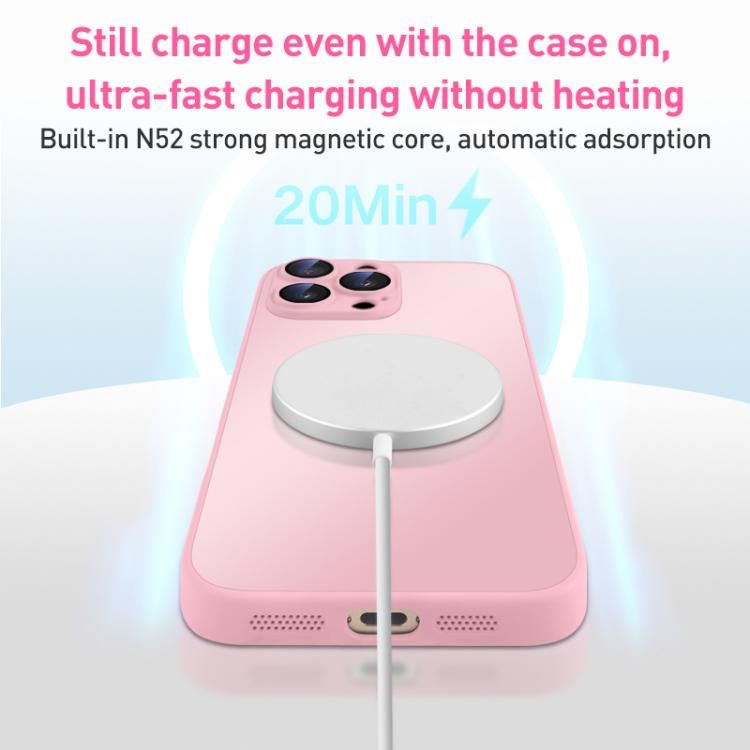 Thin Circle MagSafe Skin-feel AG Glass Phone Case, For iPhone 13 Pro, For iPhone 13, For iPhone 12 Apple Accessories engthi5260 More iPhone Cases - APEXEL INDIA - Mobile Lens - Mobile Camera Lens - Cellphone Accessories - Phone Lens - Smartphone Lens