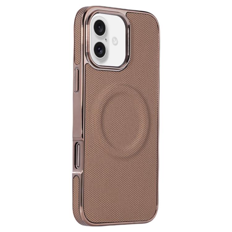 Electroplating Soft Side Sticker Leather MagSafe Phone Case, For iPhone 16e, For iPhone 16 Pro Max, For iPhone 16 Pro, For iPhone 16 Plus Apple Accessories engele5269 iPhone 16e - APEXEL INDIA - Mobile Lens - Mobile Camera Lens - Cellphone Accessories - Phone Lens - Smartphone Lens