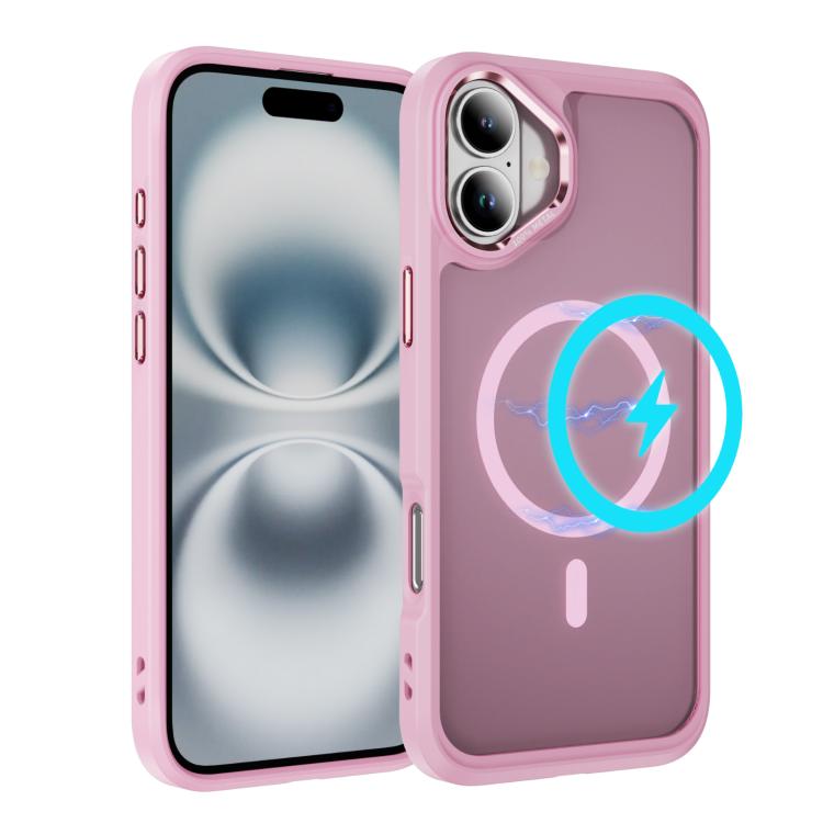 Hardware Lens Protection MagSafe Magnetic PC Hybrid TPU Phone Case, For iPhone 16 Pro Max, For iPhone 16 Pro, For iPhone 16 Plus, For iPhone 16 Apple Accessories enghar5315 iPhone 16 Pro Max - APEXEL INDIA - Mobile Lens - Mobile Camera Lens - Cellphone Accessories - Phone Lens - Smartphone Lens
