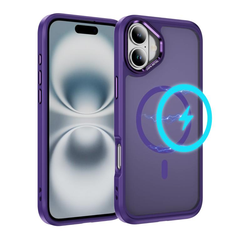 Hardware Lens Protection MagSafe Magnetic PC Hybrid TPU Phone Case, For iPhone 16 Pro Max, For iPhone 16 Pro, For iPhone 16 Plus, For iPhone 16 Apple Accessories enghar5315 iPhone 16 Pro Max - APEXEL INDIA - Mobile Lens - Mobile Camera Lens - Cellphone Accessories - Phone Lens - Smartphone Lens