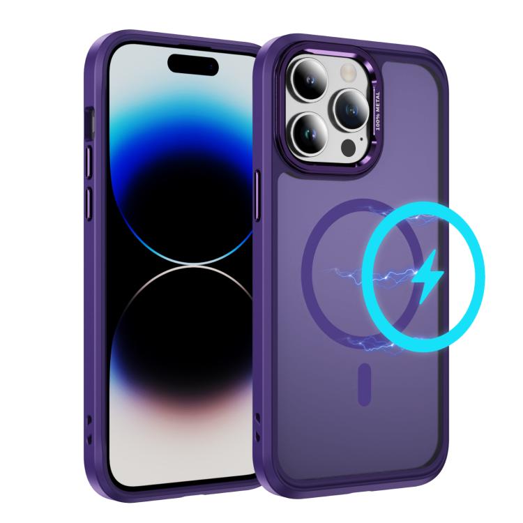 Hardware Lens Protection MagSafe Magnetic PC Hybrid TPU Phone Case, For iPhone 14 / 13, For iPhone 14 Pro, For iPhone 14 Pro Max, For iPhone 13 Pro Max Apple Accessories enghar5316 iPhone 14 - APEXEL INDIA - Mobile Lens - Mobile Camera Lens - Cellphone Accessories - Phone Lens - Smartphone Lens