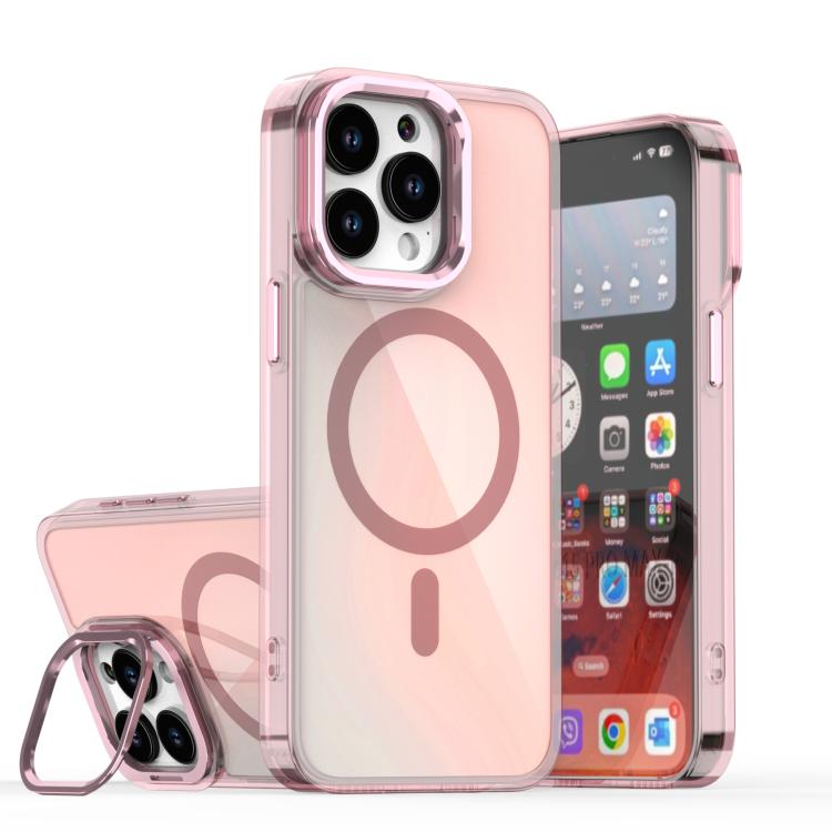 Plating Gradient Discolor MagSafe Phone Case with Holder, For iPhone 16 Pro Max, For iPhone 16 Pro, For iPhone 15 Pro Max, For iPhone 15 Pro Apple Accessories engpla5317 iPhone 16 Pro Max - APEXEL INDIA - Mobile Lens - Mobile Camera Lens - Cellphone Accessories - Phone Lens - Smartphone Lens
