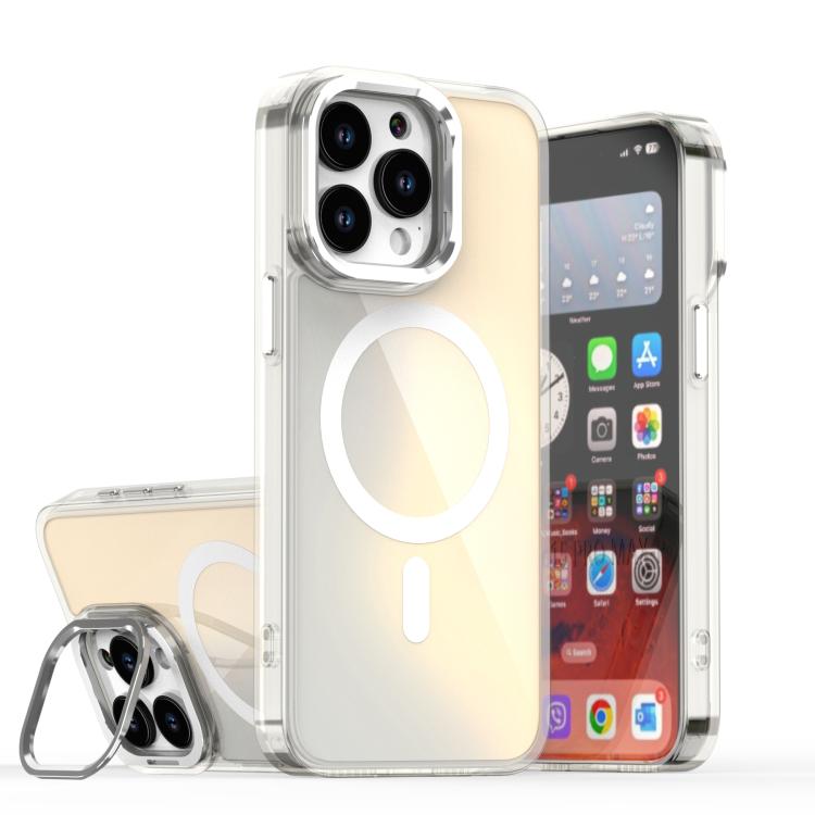 Plating Gradient Discolor MagSafe Phone Case with Holder, For iPhone 16 Pro Max, For iPhone 16 Pro, For iPhone 15 Pro Max, For iPhone 15 Pro Apple Accessories engpla5317 iPhone 16 Pro Max - APEXEL INDIA - Mobile Lens - Mobile Camera Lens - Cellphone Accessories - Phone Lens - Smartphone Lens