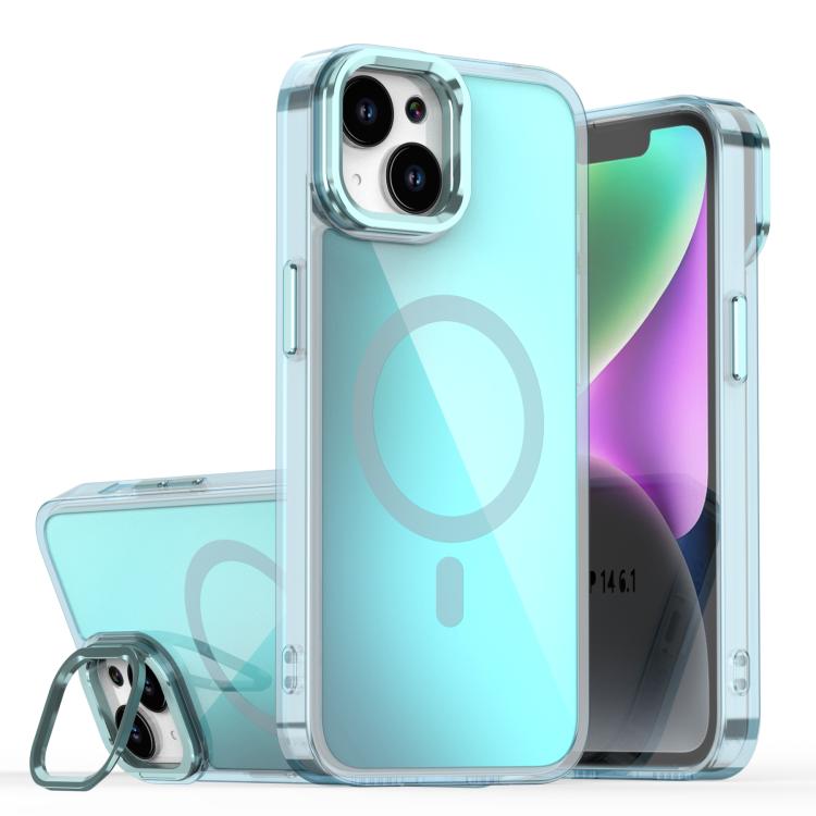 Plating Gradient Discolor MagSafe Phone Case with Holder, For iPhone 15 Plus, For iPhone 15, For iPhone 14, For iPhone 14 Pro Apple Accessories engpla5319 iPhone 15 Plus - APEXEL INDIA - Mobile Lens - Mobile Camera Lens - Cellphone Accessories - Phone Lens - Smartphone Lens