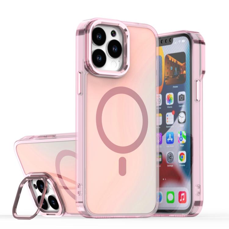 Plating Gradient Discolor MagSafe Phone Case with Holder, For iPhone 14 Pro Max, For iPhone 13 Pro Max, For iPhone 13 Pro, For iPhone 13 Apple Accessories engpla5277 iPhone 14 Pro Max - APEXEL INDIA - Mobile Lens - Mobile Camera Lens - Cellphone Accessories - Phone Lens - Smartphone Lens