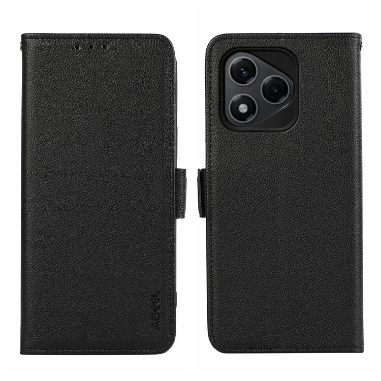 ABEEL Side-Magnetic Litchi Pattern Leather RFID Phone Case, For Honor 400 Pro Global 160.8mm, For Honor 400 Lite Global, For Honor 400 Global 156.5mm