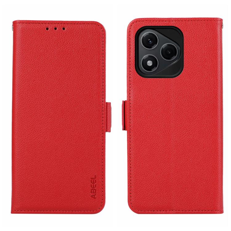 ABEEL Side-Magnetic Litchi Pattern Leather RFID Phone Case, For Honor 400 Pro Global 160.8mm, For Honor 400 Lite Global, For Honor 400 Global 156.5mm