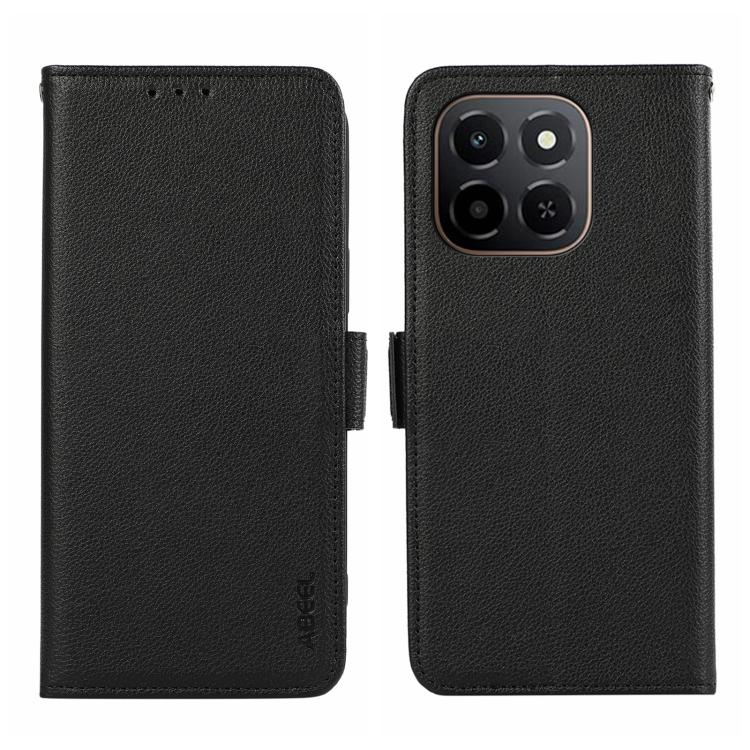 ABEEL Side-Magnetic Litchi Pattern Leather RFID Phone Case, For Honor X9d 5G / Magic8 Lite, For Honor X6c 4G, For Honor 400 Pro Global 160.8mm, For Honor 400 Lite Global, For Honor 400 Global 156.5mm Mobile Accessories - APEXEL INDIA - Mobile Lens - Mobile Camera Lens - Cellphone Accessories - Phone Lens - Smartphone Lens