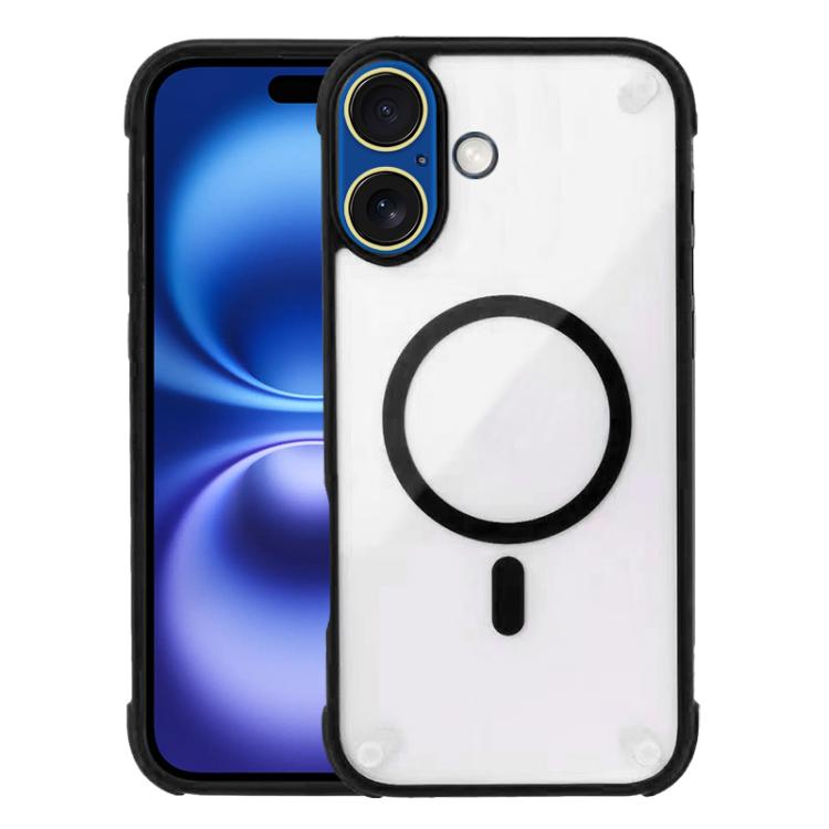Shockproof MagSafe Magnetic TPU Hybrid Acrylic Phone Case, For iPhone 16 Pro Max, For iPhone 16 Pro, For iPhone 16 Plus, For iPhone 16 Apple Accessories engsho5307 iPhone 16 Pro Max - APEXEL INDIA - Mobile Lens - Mobile Camera Lens - Cellphone Accessories - Phone Lens - Smartphone Lens